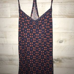 A pattern tank top